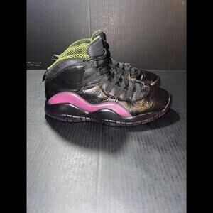 LAKERS Nike Air Jordan 10 Retro Venom - 310805-033 - Sz 9.5